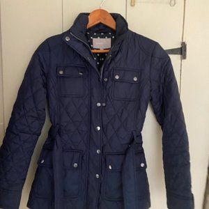 Banana Republic Quilted Belted Jacket